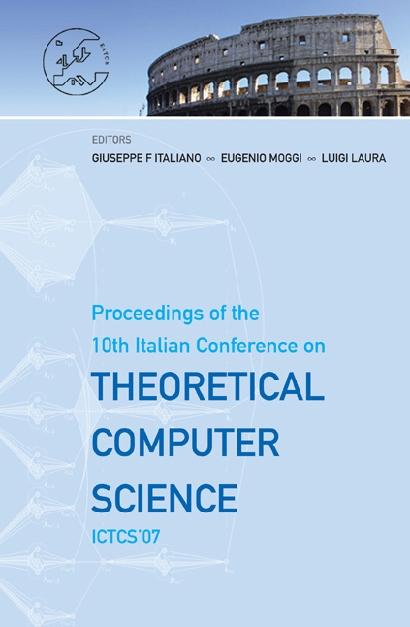 THEORETICAL COMPUTER SCIENCE by Italiano Giuseppe F, Laura Luigi, Moggi Eugenio