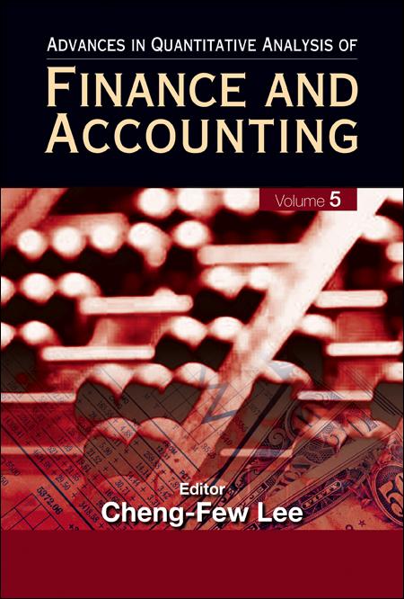 ADV IN QUANT ANALYSIS...(V5) by Lee Cheng-few