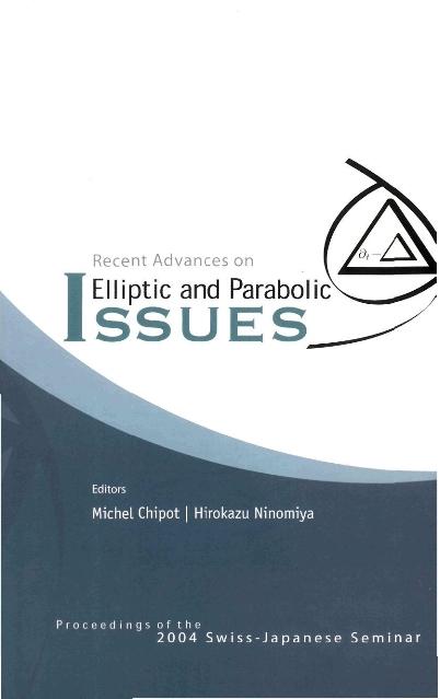 RECENT ADVANCES ON ELLIPTIC & PARABOL... by Chipot Michel Marie, Nimomiya Hirokazu