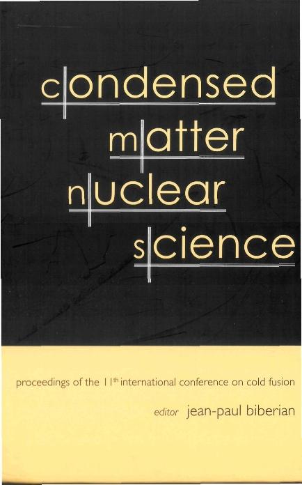 CONDENSED MATTER NUCLEAR SCIENCE