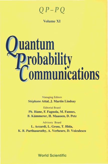 QUANTUM PROBABILITY COMMUN (V11) by Attal S, Lindsay J Martin