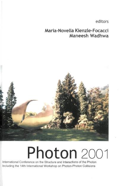 PHOTON 2001 [W/ CD] by Kienzle-focacci Maria-novella, Wadhwa Maneesh