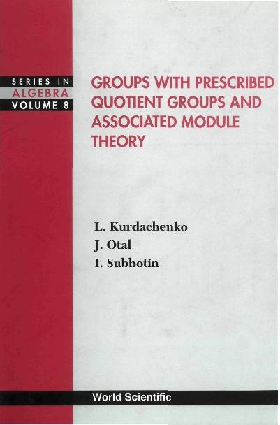 GROUPS WITH PRESCRIBED QUOTIENT.....(V8)