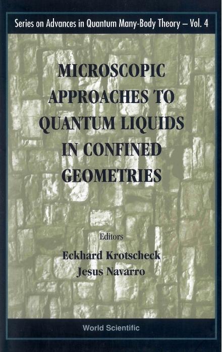 MICROSCOPIC APPROACHES TO QUANTUM...(V4) by Krotscheck Eckhard, Navarro Jesus