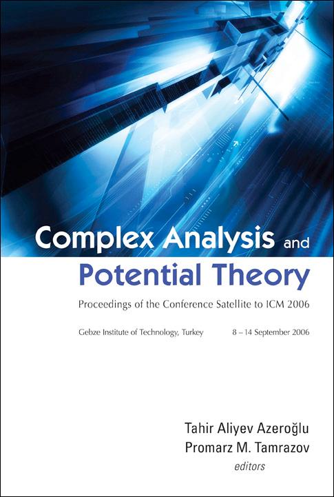 COMPLEX ANALYSIS & POTENTIAL THEORY