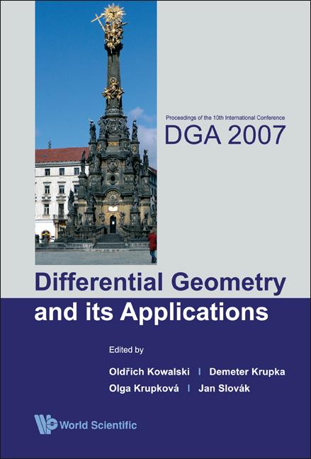 DIFFERENTIAL GEOMETRY & ITS APPLICATIONS by Kowalski Oldrich, Krupka Demeter, Krupkova Olga
