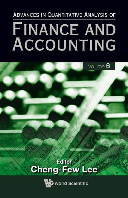 ADV IN QUANT ANALYSIS...(V6) by Lee Cheng-few