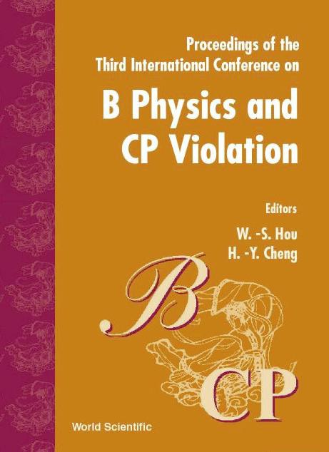 B PHYSICS & CP VIOLATION by Cheng Hai Yang, Hou Wei Shu