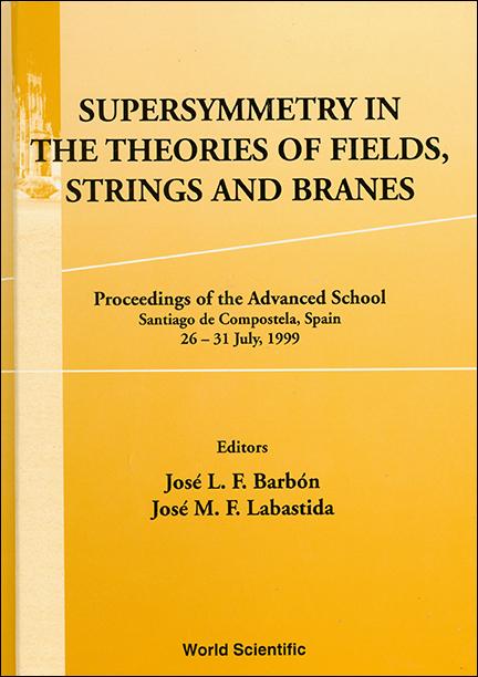 SUPERSYMMETRY IN THE THEORIES OF .... by Barbon Jose L Fernandez, Labastida Jose M F