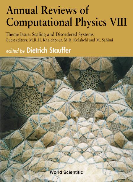 ANNUAL REVIEWS OF COMPUTATIONAL PHYSIC.. by Stauffer Dietrich