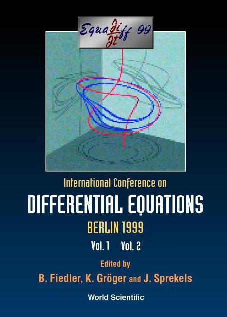 EQUADIFF 99 (2V) by Fiedler Bernold, Groger Konrad, Sprekels Jurgen