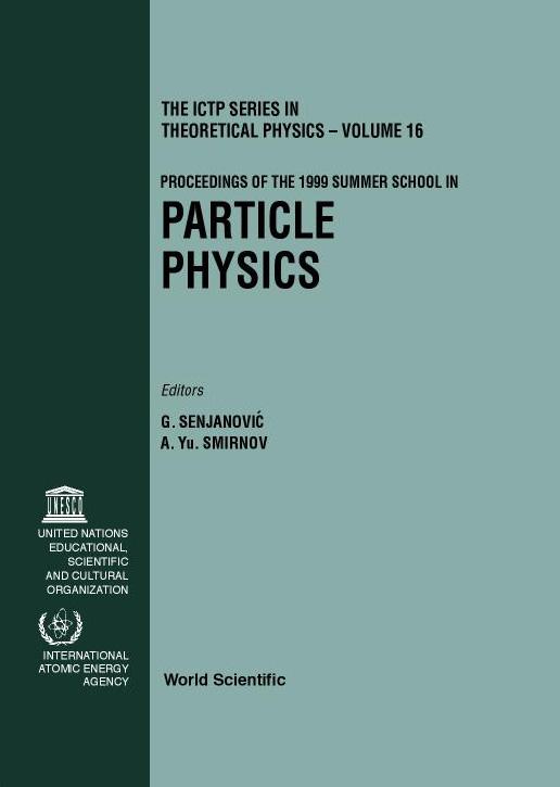 PARTICLE PHYSICS                   (V16)
