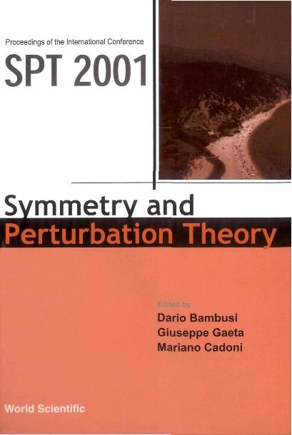 SYMMETRY & PERTURBATION THEORY by Bambusi Dario, Cadoni Mariano, Gaeta Giuseppe