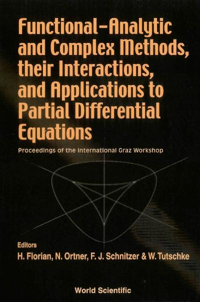 FUNCTIONAL-ANALYTIC & COMPLEX MATHODS,..
