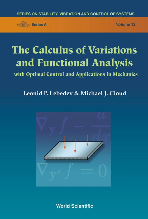 CALCULUS OF VARIATIONS & FUNCTIONAL..V12 by Cloud Michael J, Lebedev Leonid P