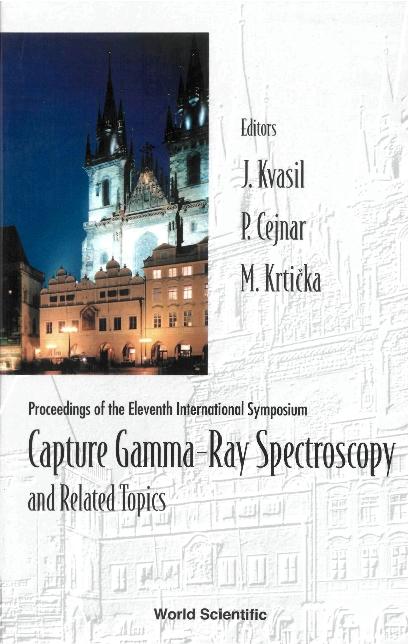 CAPTURE GAMMA-RAY SPECTROSCOPY & RELAT.. by Cejnar Pavel, Kritcka M, Kvasil Jan