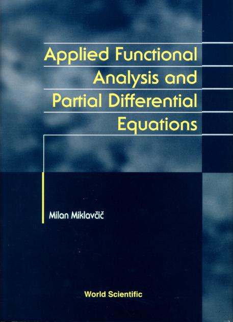 APPLIED FUNCTIONAL ANALYSIS & PARTIAL...