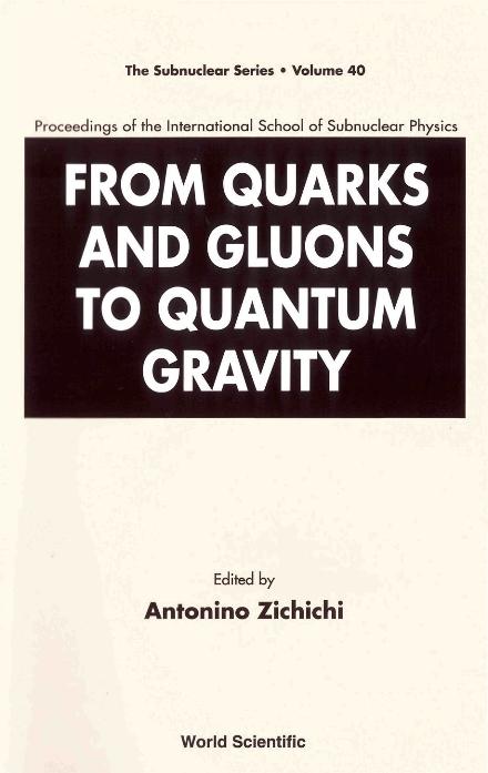 FROM QUARKS & GLUONS TO QUANTUM ...(V40)