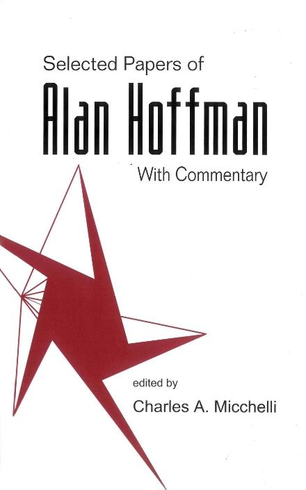 SELECTED PAPERS OF ALAN HOFFMAN by Micchelli Charles A