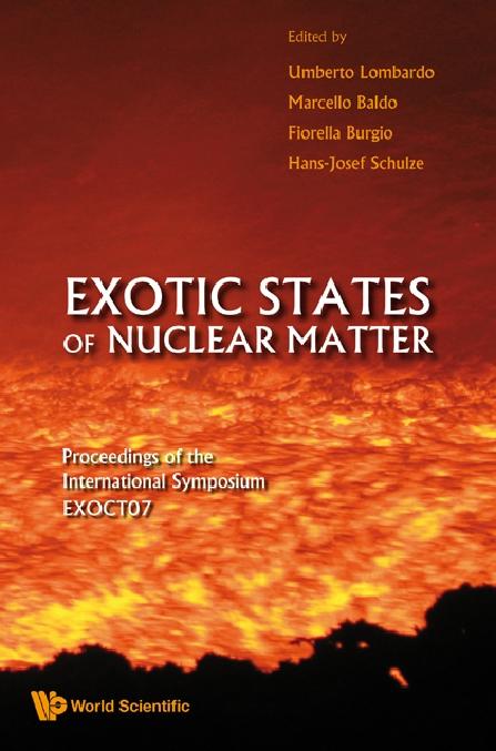 EXOTIC STATES OF NUCLEAR MATTER