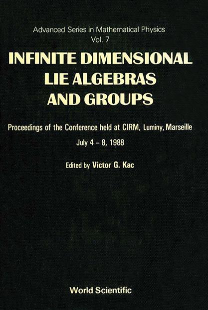 INFINITE DIMENSIONAL LIE ALGEBRAS...(V7)