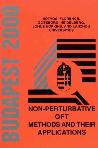 NON-PERTURBATIVE QFT METHODS & THEIR... by Horvath Zalan, Palla Laszlo