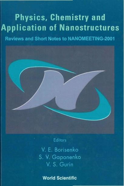 PHYS,CHEMISTRY & APPLN OF NANO 01 by Borisenko Victor E, Gaponenko Sergei Vasil'evich, Gurin Valerij S