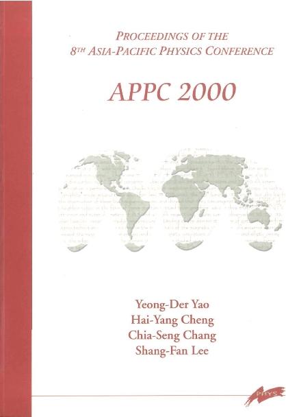 APPC 2000 by Chang Chia-seng, Lee Shang Fan, Yao Yeong Der