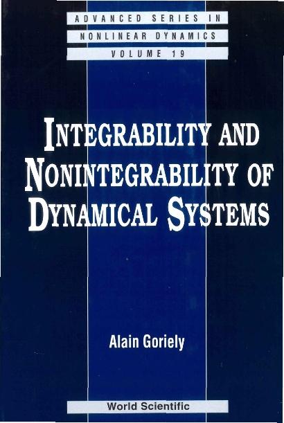 INTEGRABILITY & NONINTEGRABILITY...(V19)