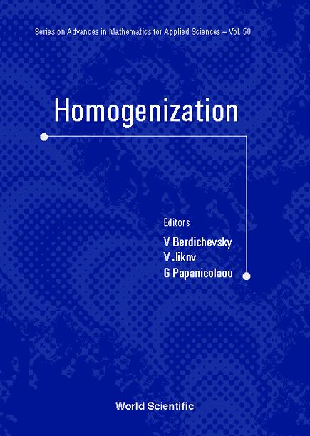 HOMOGENIZATION                     (V50) by Berdichevsky Victor L, Jikov V, Kozlova Ekaterina Ivanova