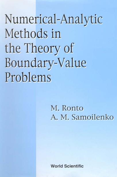NUMERICAL-ANALYTIC METHODS IN THE THEO..
