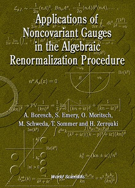 APPLN OF NONCOVARIANT GAUGES IN THE.... by Boresch Alexander, Moritsch O, Schweda M