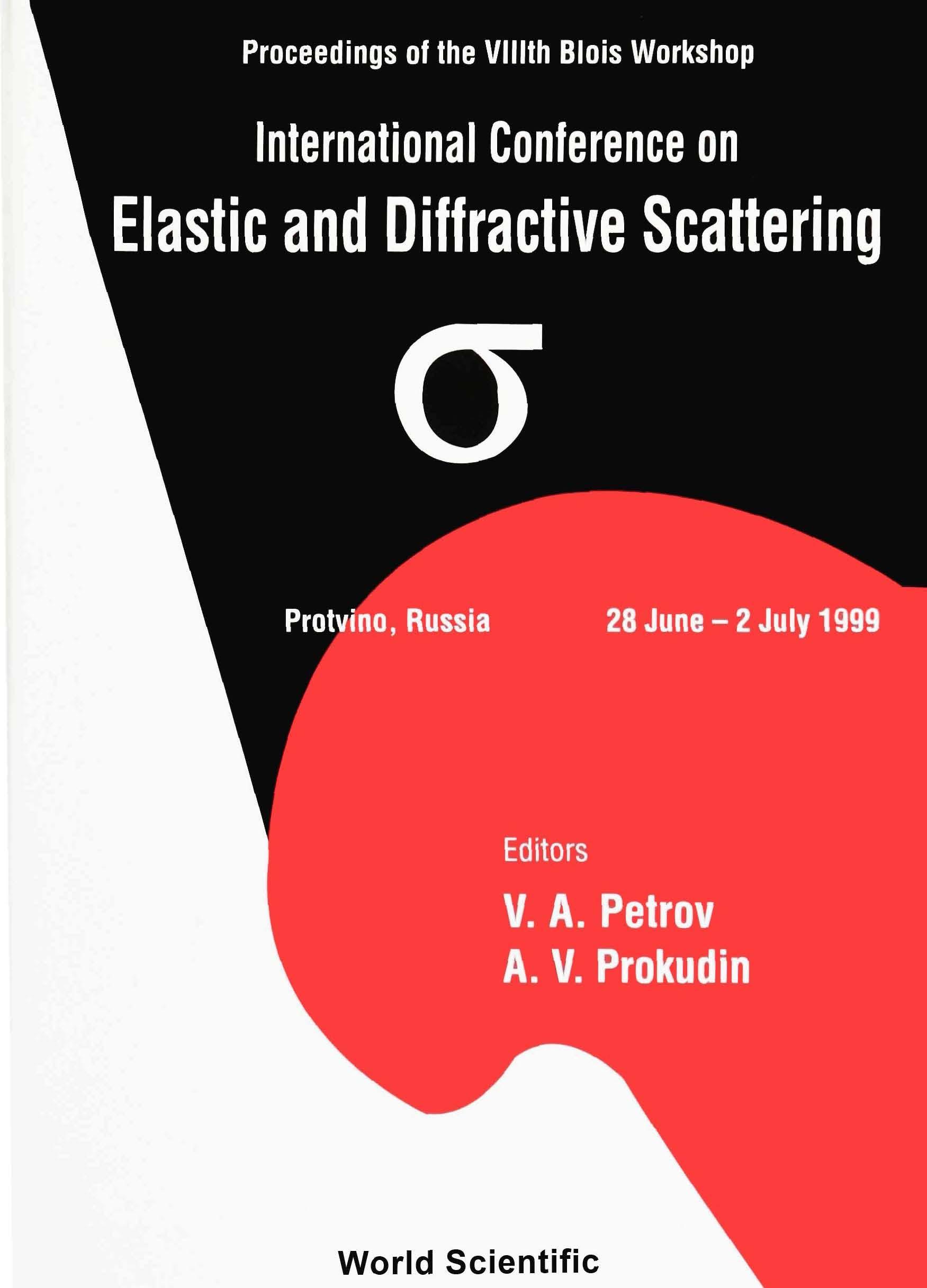 ELASTIC & DIFFRACTIVE SCATTERING (EDS99)