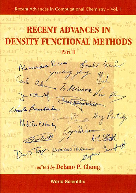 REC ADV IN DENSITY FUNCTION MET(P2) (V1)