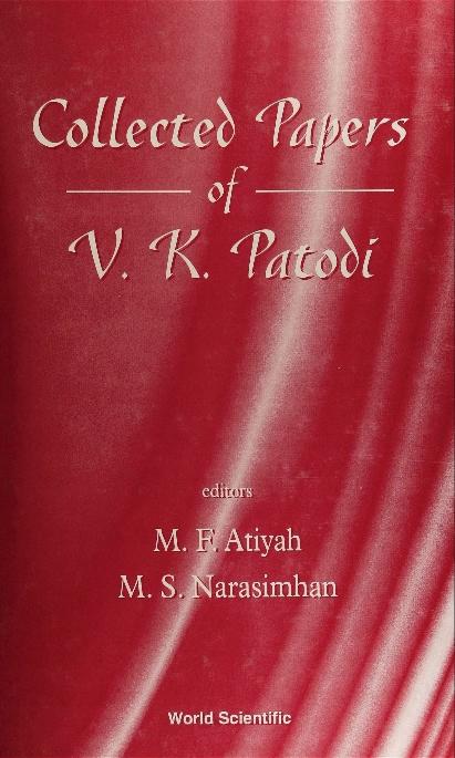 COLLECTED PAPERS OF V K PATODI(B/H) by Atiyah Michael, Narasimhan M S