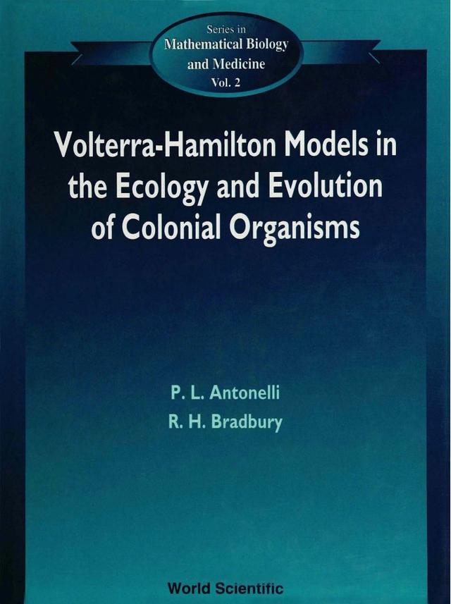VOLTERRA-HAMILTON MODEL IN ECOLOGY..(V2) by Antonelli Peter L, Bradbury R H