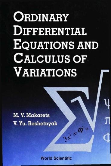 ORDINARY DIFFERENTIAL EQN & CALCULUS...