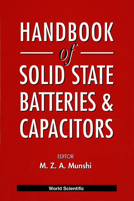 HANDBK OF SOLID STATE BATTERIES &...