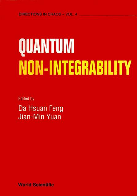 QUANTUM NON-INTEGRABILITY           (V4)