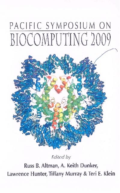 BIOCOMPUTING 2009 by Altman Russ B, Dunker A Keith, Hunter Lawrence