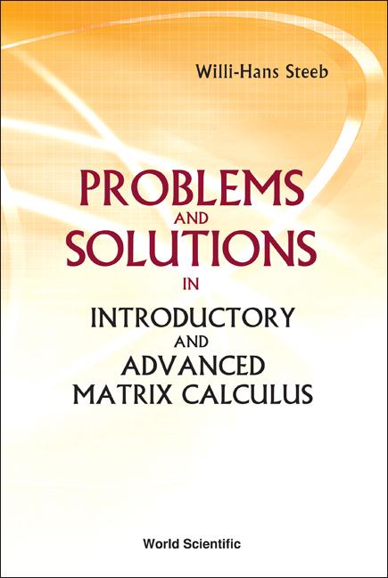PROB & SOL IN INTRO & ADV MATRIX CAL by Willi-Hans Steeb