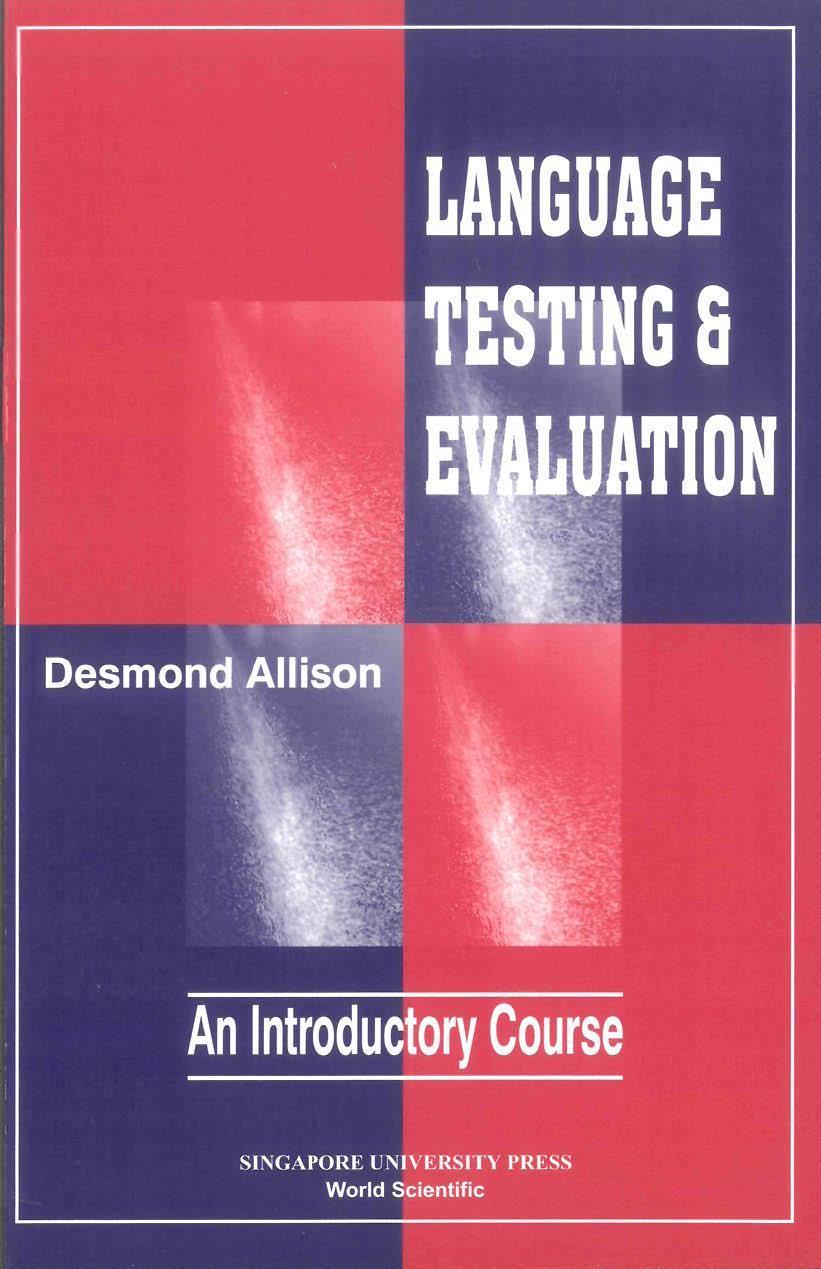 LANGUAGE TESTING & EVALUATION