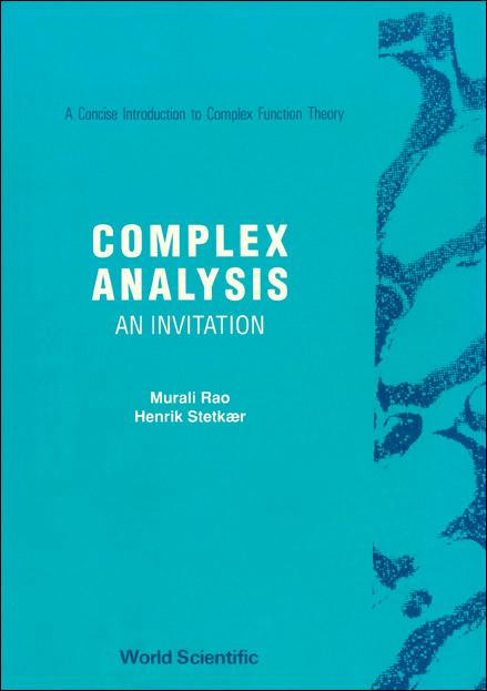 COMPLEX ANALYSIS-AN INTRODUCTION  (B/S) by Henrik Stetkaer;;;, Murali Rao