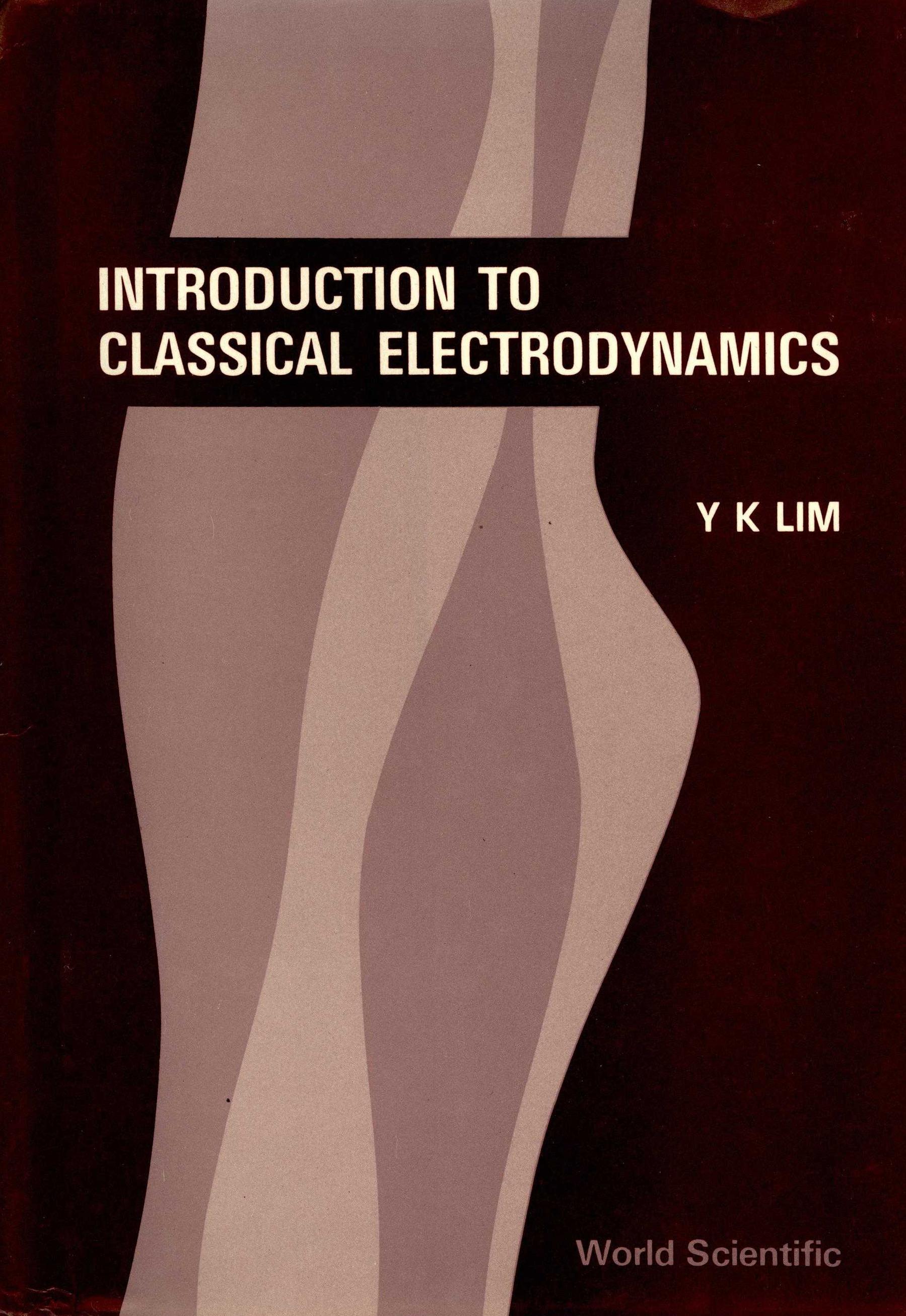 INTROD TO CLASSICAL ELECTRODYNAMICS