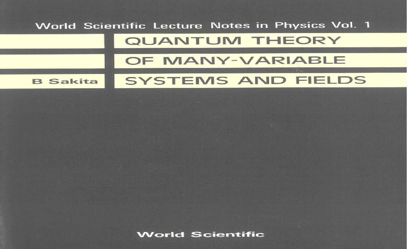 QUANTUM THEORY OF MANY VARIABLE...  (V1)