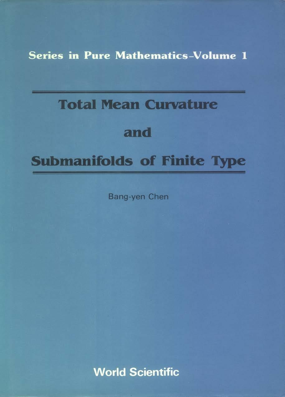 TOTAL MEAN CURVATURE & SUBMANIFOLDS (V1)