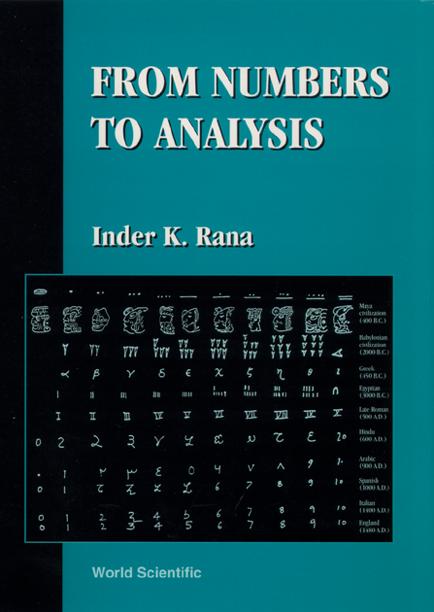 FROM NUMBERS TO ANALYSIS by Inder K Rana