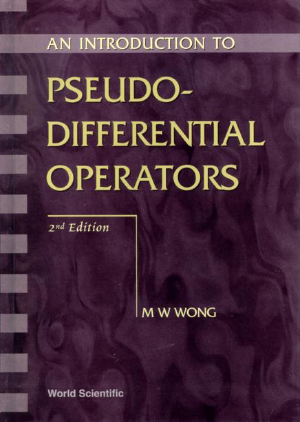 INTROD TO PSEUDO-DIFFERENT OPERA(2ND ED) by M W Wong
