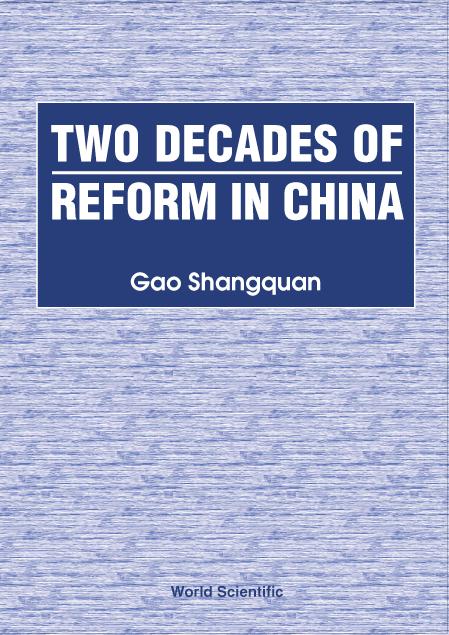 TWO DECADES OF REFORM IN CHINA