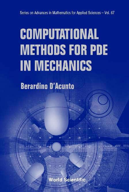 COMP METHODS PDE MECH [W/ CD] by Berardino D'Acunto